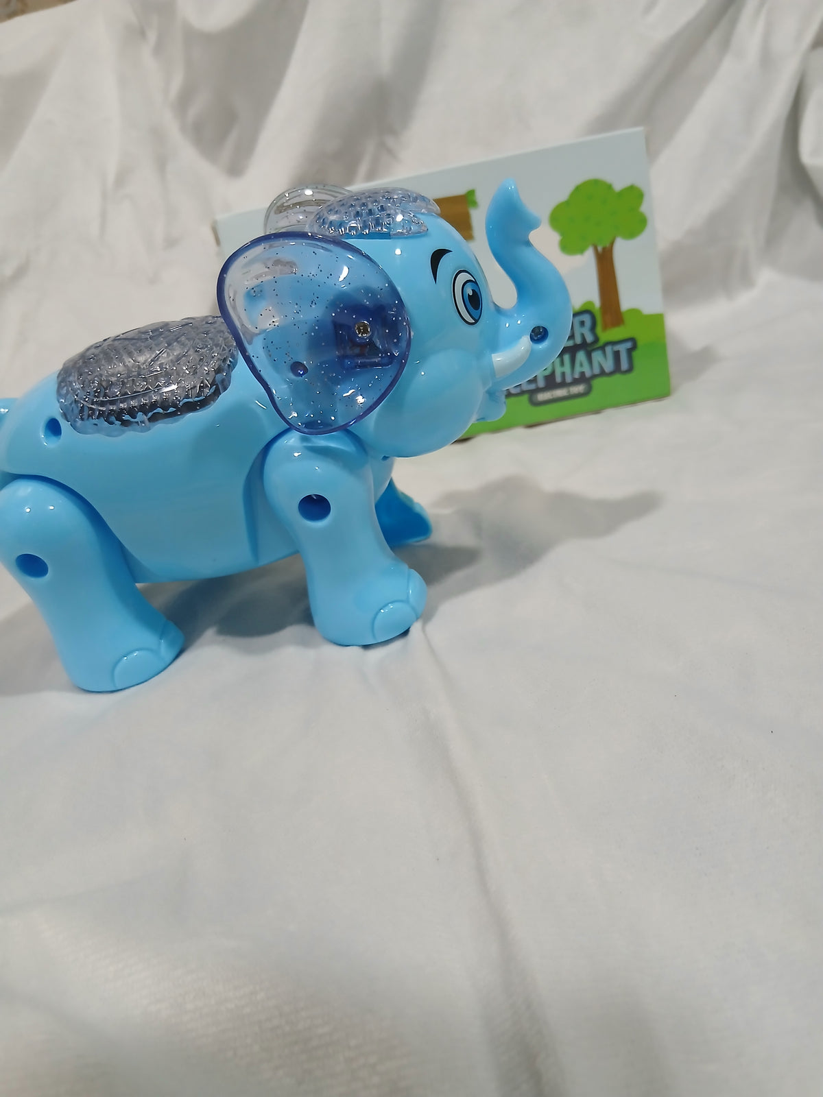 Clever Walking Elephant Toy with Lights & Music - Battery Operated Toy for Kids
