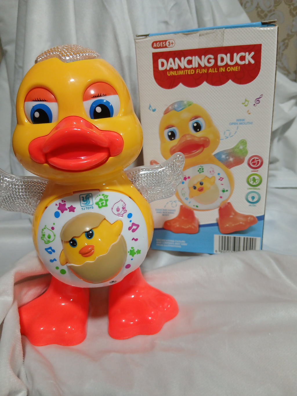 Dancing Duck Toy with Lights & Music - Musical Walking Duck for Kids
